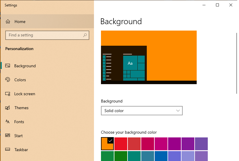 3 cách test màn hình laptop, máy tính đơn giản 3 Test màn hình máy tính bằng cách đổi màu background