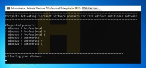Cách Crack Win 7 Vĩnh Viễn, Active Win 7 thành công 100%